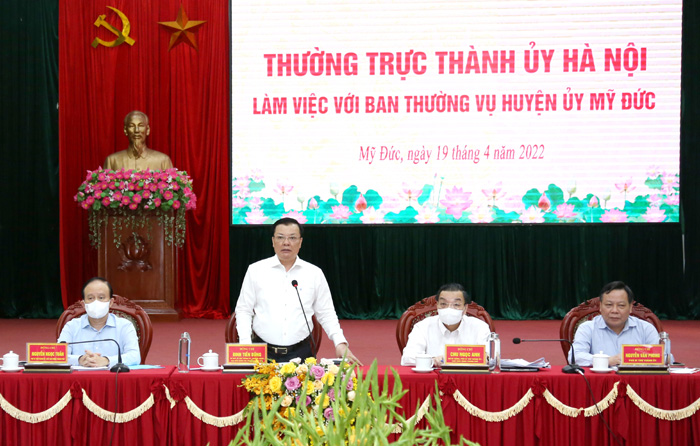 Đổi mới tư duy, nhận thức đưa huyện Mỹ Đức phát triển bền vững